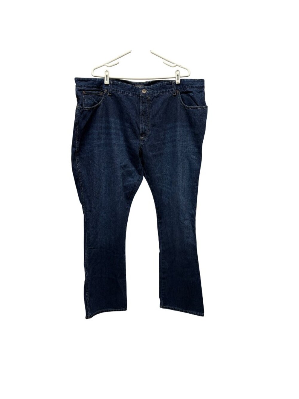 Cabelas Mens Jeans Size 44x32 Straight Leg Dark Wash Denim Casual Workwear